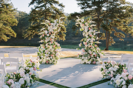 The Chanel Floral Arch Pillars